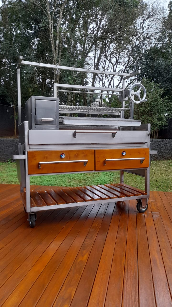 Sobre o deck, pronta para receber
